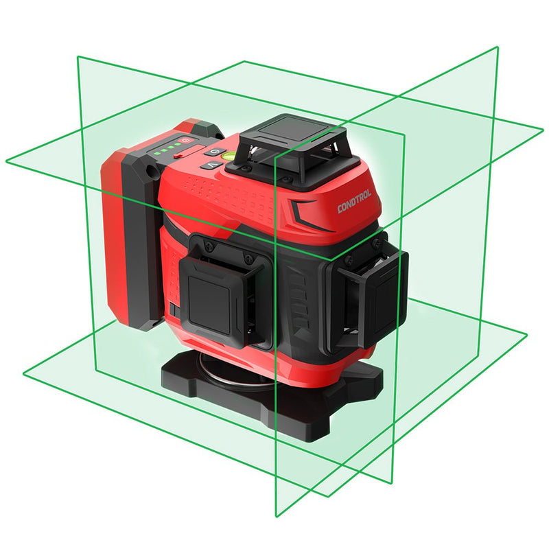 CONDTROL Fliesen 4D Kreuzlinienlaser mit 4x360° Laserlinien