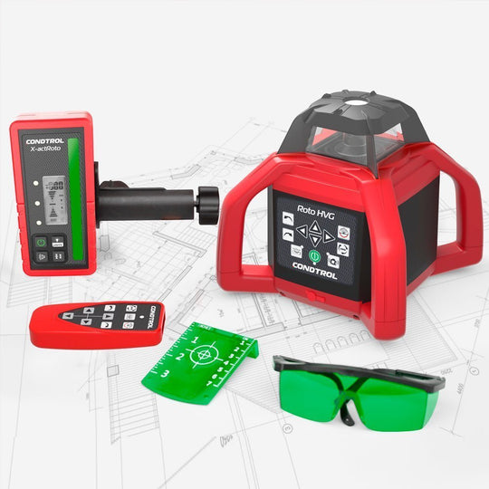 Kaufberatung Rotationslaser: HR/HVR/HVG erklärt – welche CONDTROL-Modelle wofür?