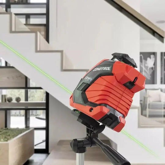 Laser-Nivelliergerät unter 100 €, 300 € oder 500 € – was bekommt man wirklich? in modernem Wohnraum.
