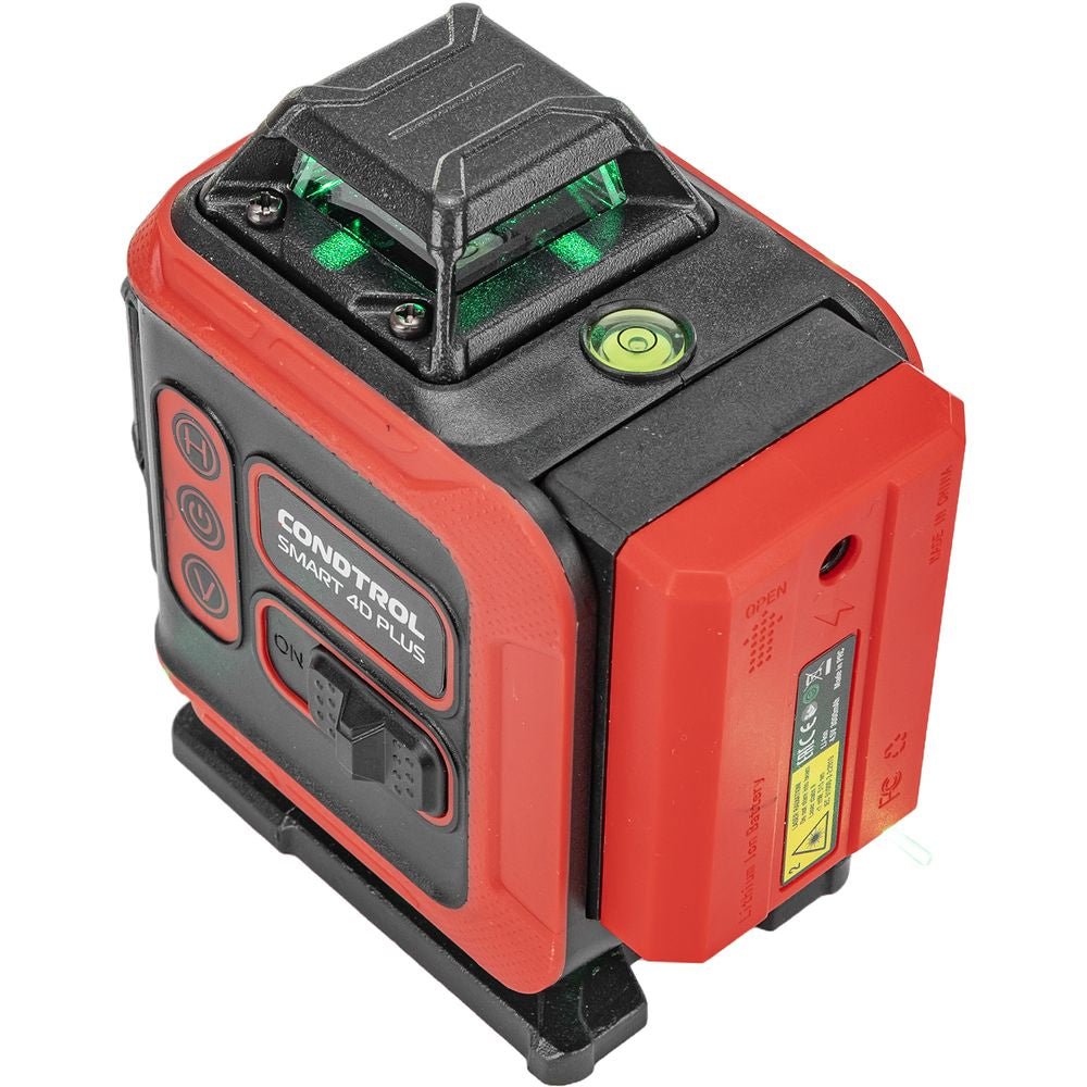 Kreuzlinienlaser Smart 4D Plus: 4x360° grüner Laser