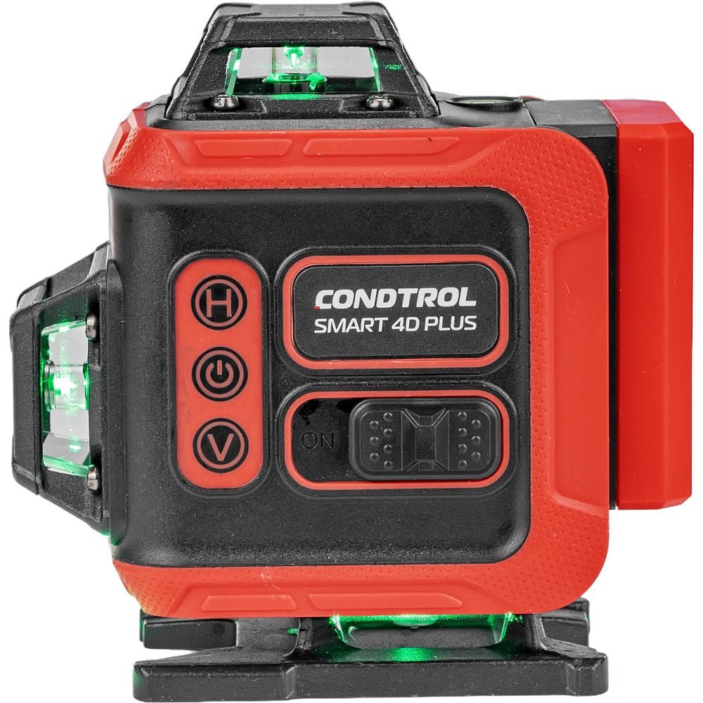 Kreuzlinienlaser Smart 4D Plus: 4x360° grüner Laser