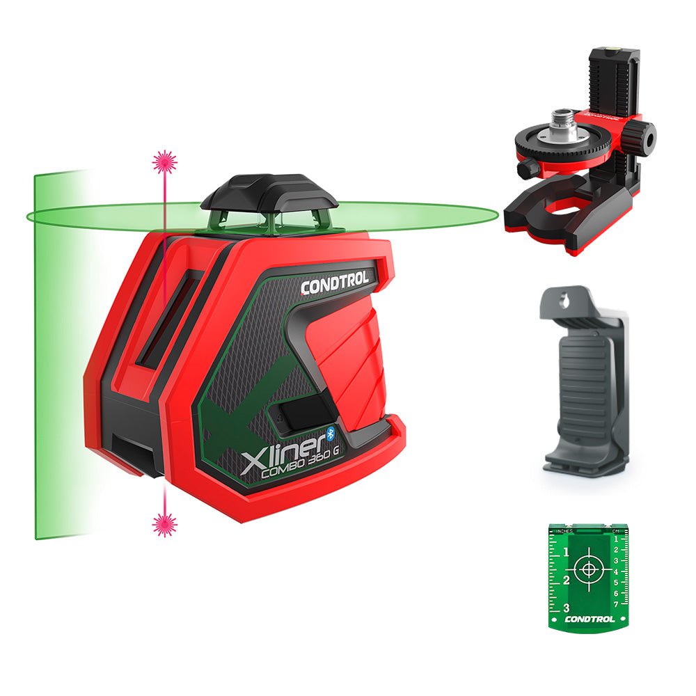 Kreuzlinienlaser CONDTROL XLINER COMBO 360 G Kit
