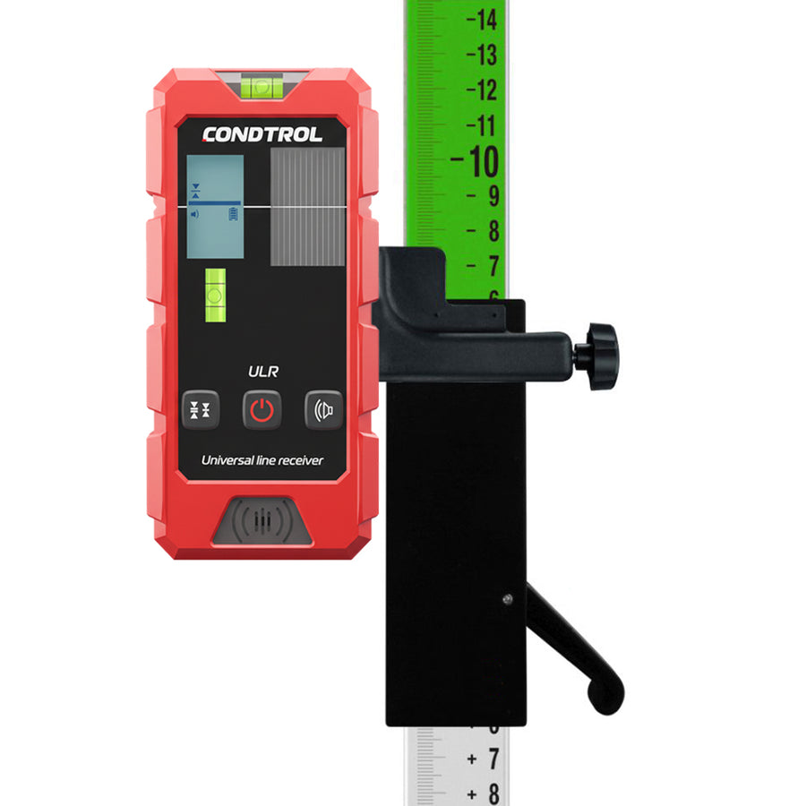 Teleskop-Nivellierlatte CONDTROL Flexi Staff Green