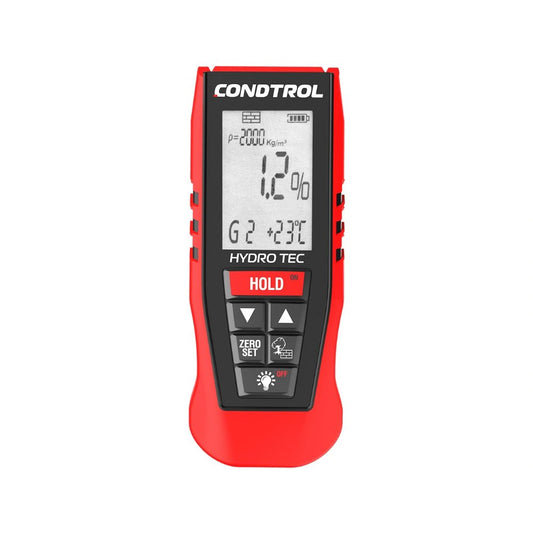 Feuchtigkeitsmesser CONDTROL Hydro Tec – Digital für Holz, Beton, Estrich & Gips