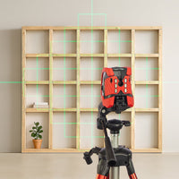 Selbstnivellierender Kreuzlinienlaser CONDTROL Progressor 1 im Einsatz – ideal für Innenausbau und Trockenbau