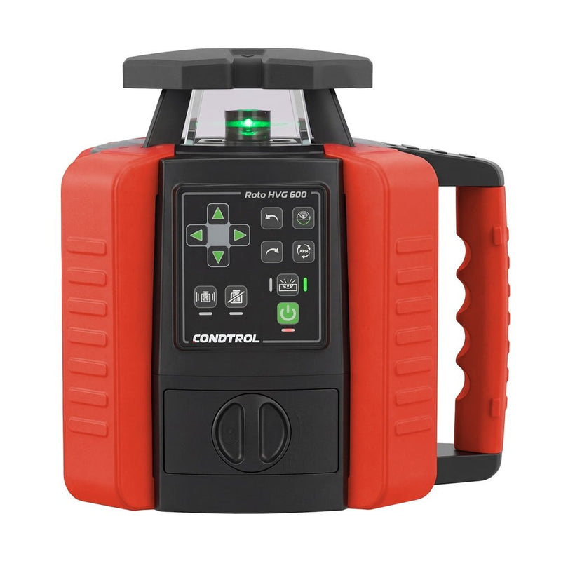 Rotationslaser CONDTROL Roto HVG 600 mit grünem Laser, Frontansicht