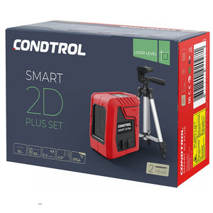 Kreuzlinienlaser CONDTROL Smart 2D Plus Set