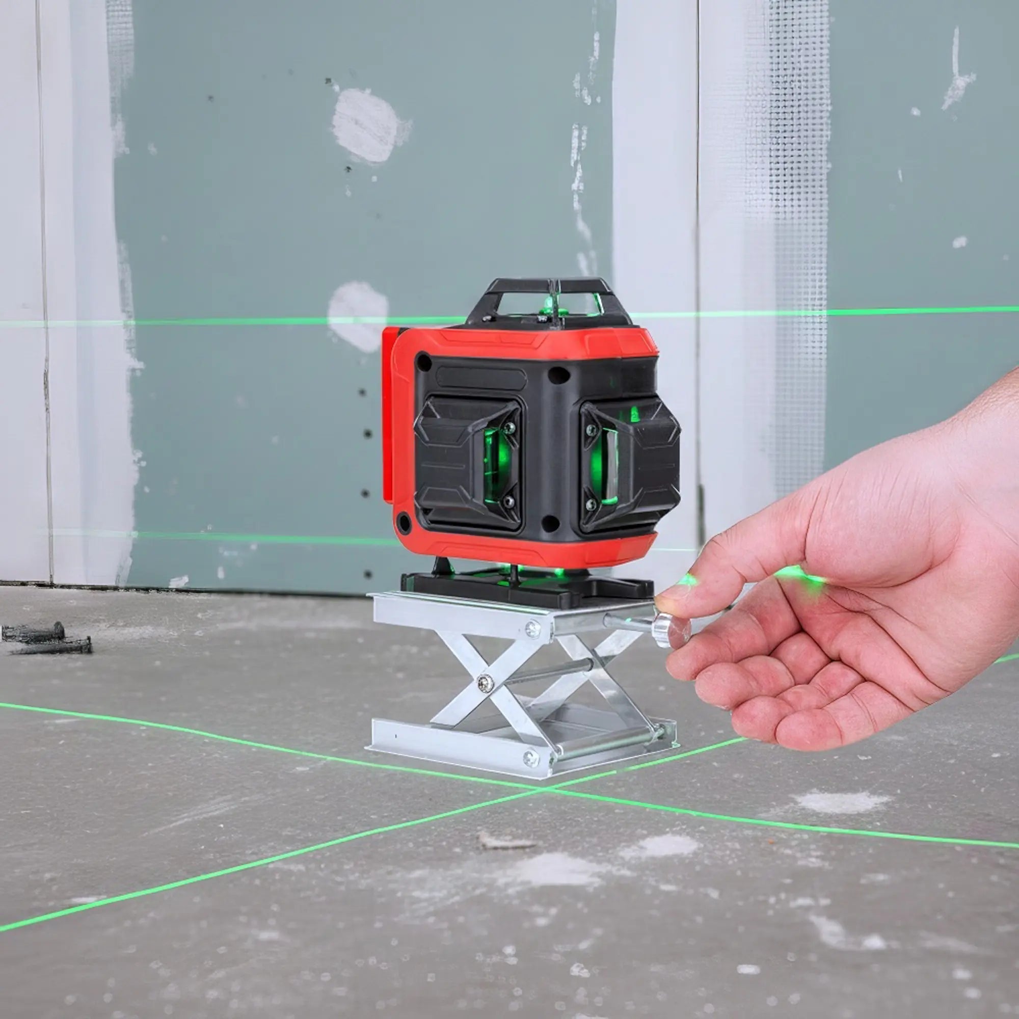 Kreuzlinienlaser-Bundle CONDTROL Smart 4D Plus + Stativ H140