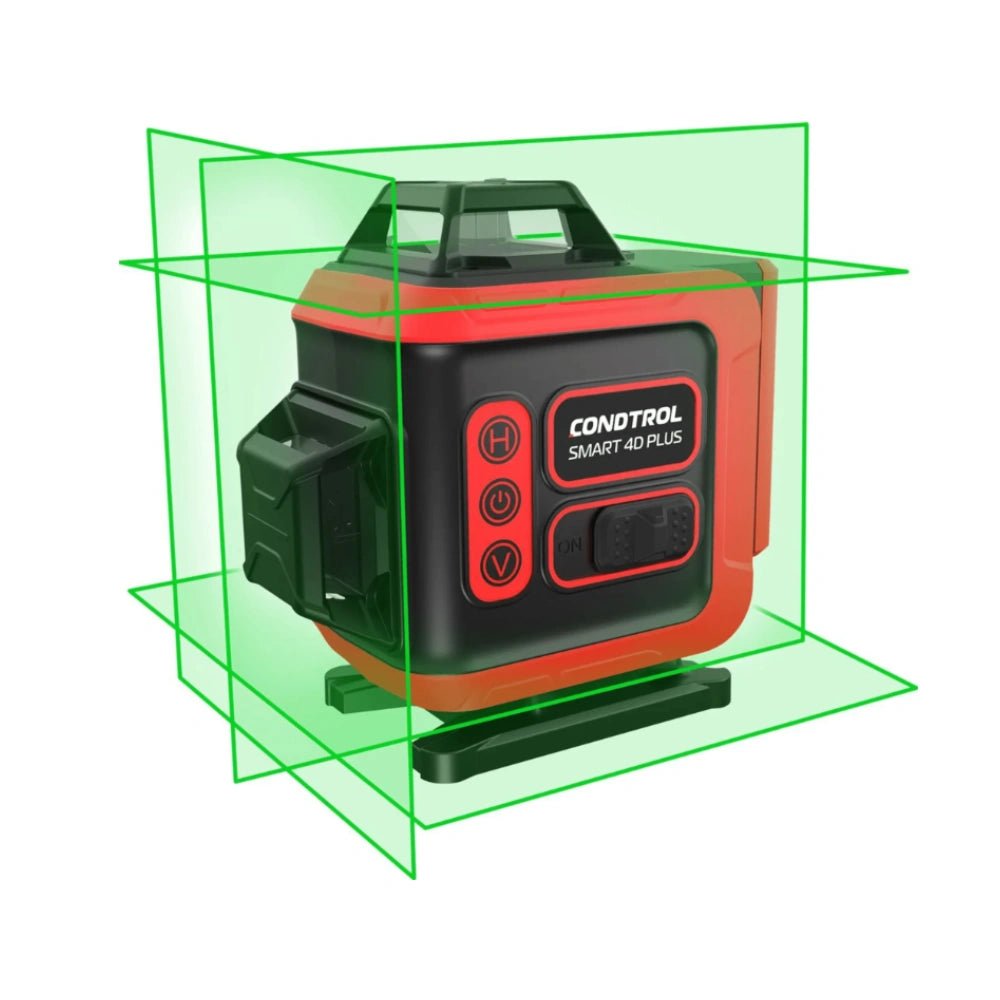 Kreuzlinienlaser-Bundle CONDTROL Smart 4D Plus + Stativ H140