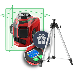 Kreuzlinienlaser CONDTROL TruSlope + Kurbelstativ H190