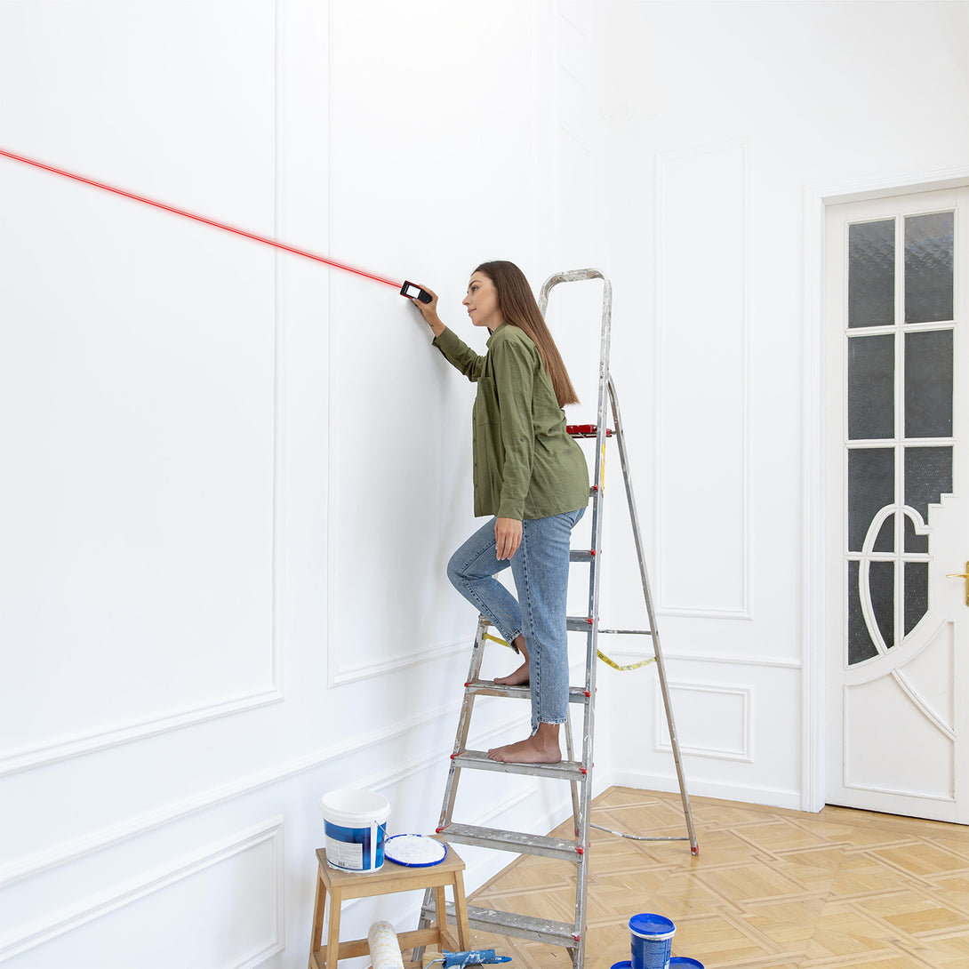 Laserentfernungsmesser CONDTROL Vector 150 im Einsatz