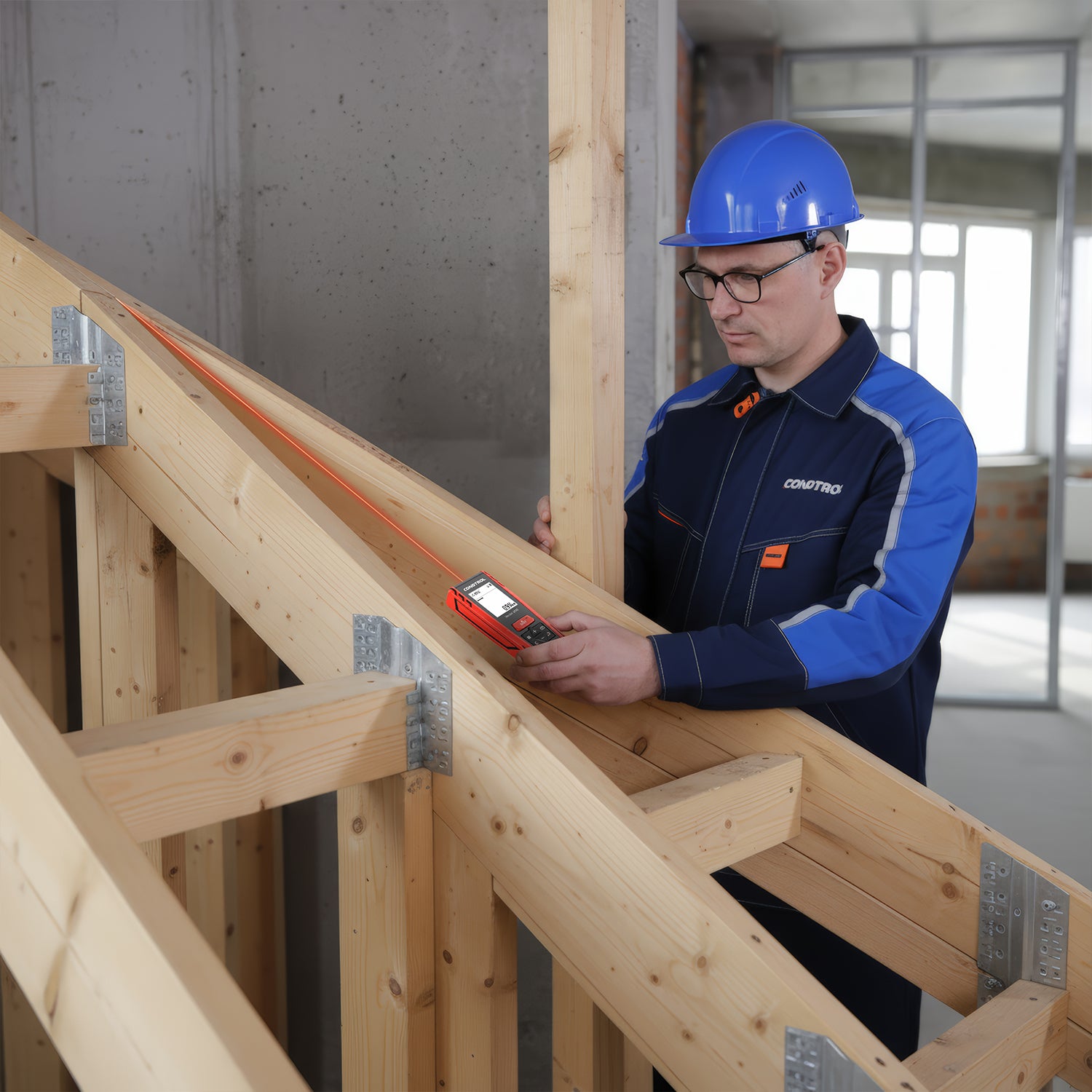 Dachschrägenmessung im Innenausbau mit dem Vector 200 – millimetergenaue Ergebnisse