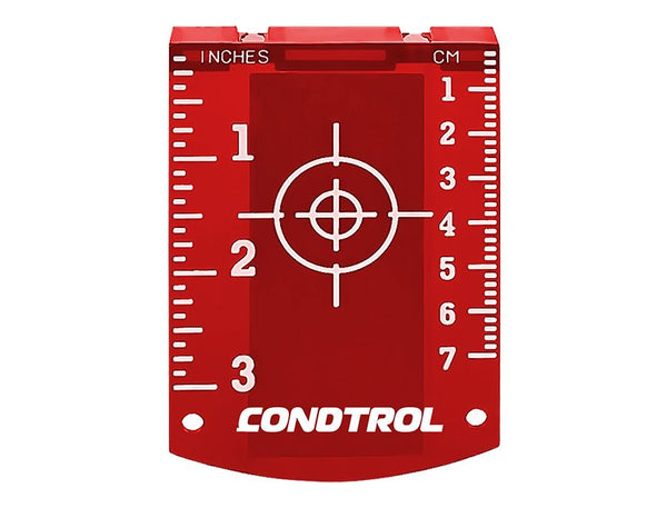 Magnetische Zieltafel CONDTROL für rote Kreuzlinienlaser