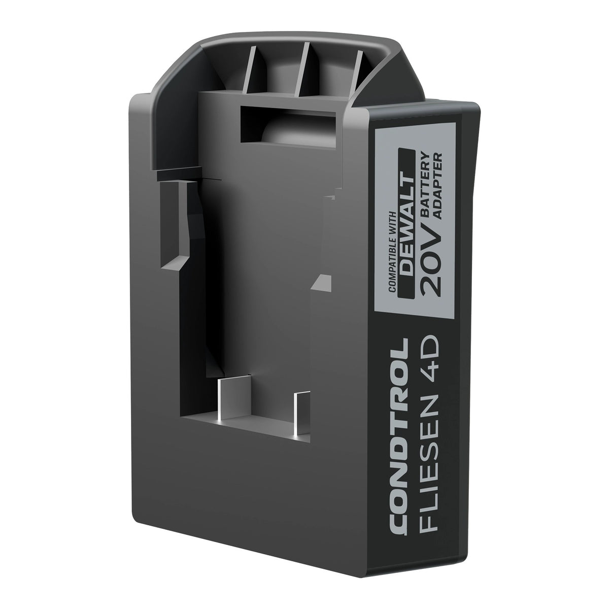 Akku-Adapter CONDTROL Fliesen 4D für DeWalt 18 V / 20 V MAX