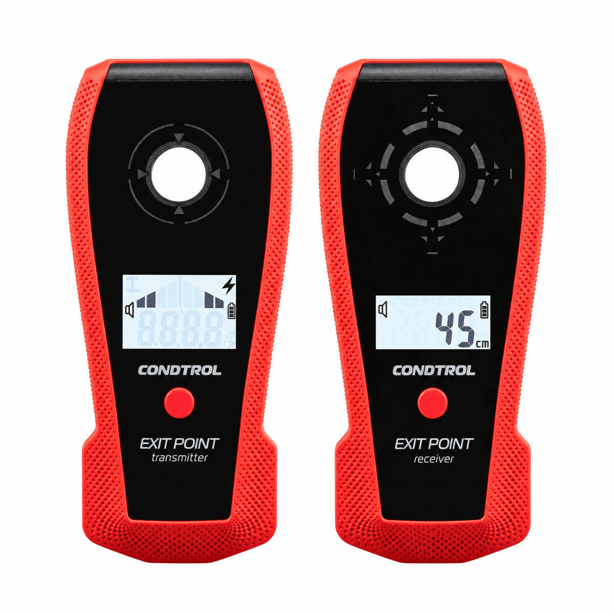 CONDTROL Exit Point Set – Sender und Empfänger, Vorderansicht