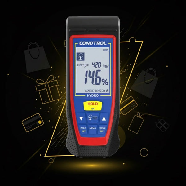 HYDRO Feuchtigkeitsmessgerät – Schonendes Messen