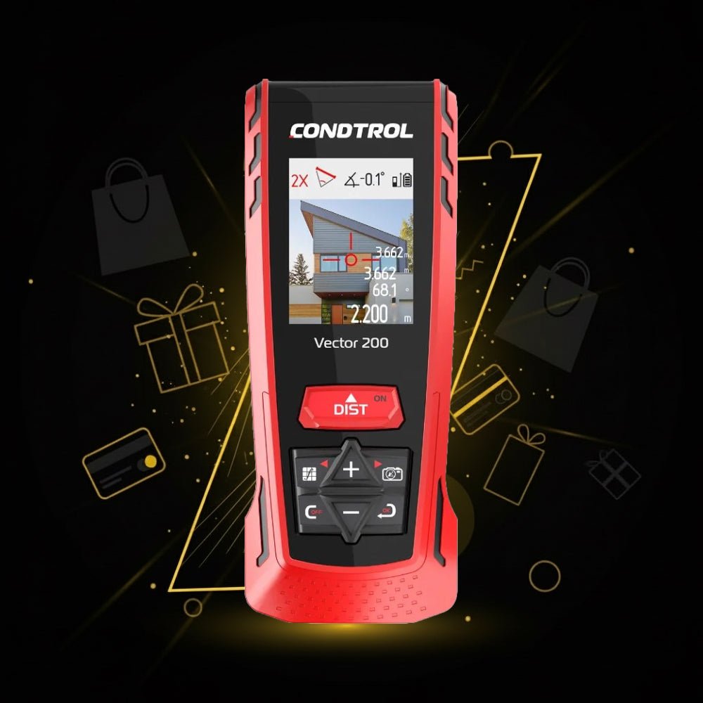 Laser-Entfernungsmesser CONDTROL Vector 200