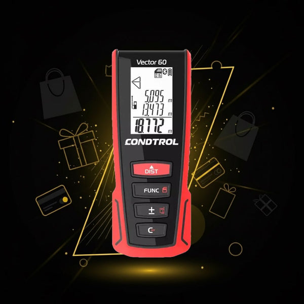 Laser-Entfernungsmesser CONDTROL Vector 60