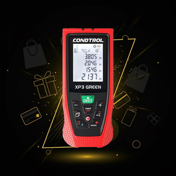 Laser-Entfernungsmesser CONDTROL XP3 Green