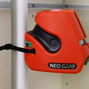 Messgenauigkeit des Kreuzlinienlasers CONDTROL NEO G220