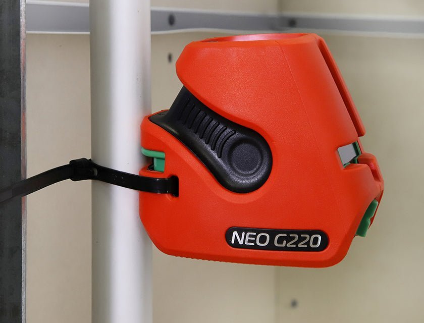 Messgenauigkeit des Kreuzlinienlasers CONDTROL NEO G220