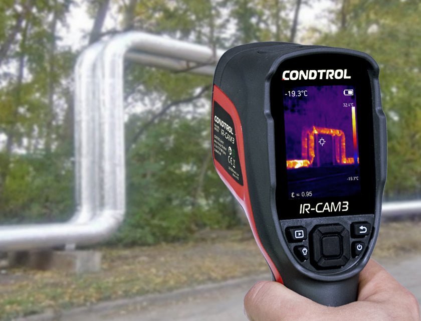 Benutzerfreundliche Condtrol IR-Cam3 zur Erkennung von Energieeffizienzproblemen