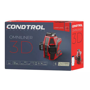 Kreuzlinienlaser CONDTROL Omniliner 3D Bluetooth