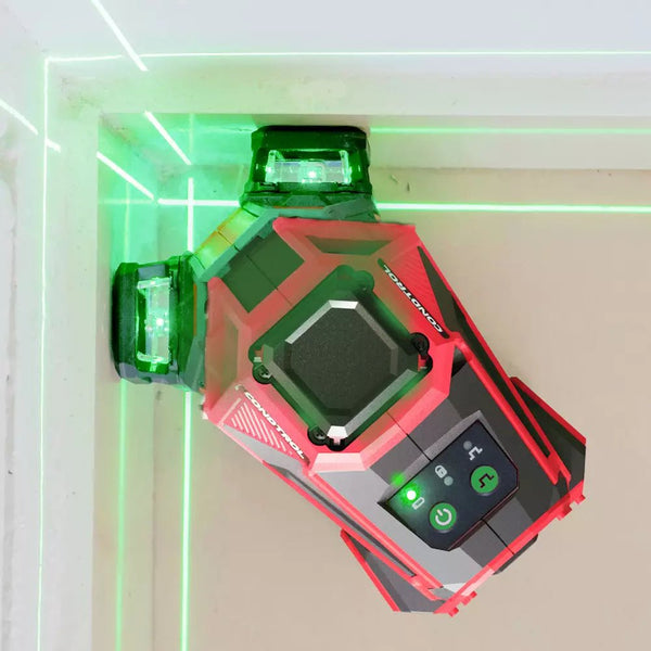Laser lines in the room