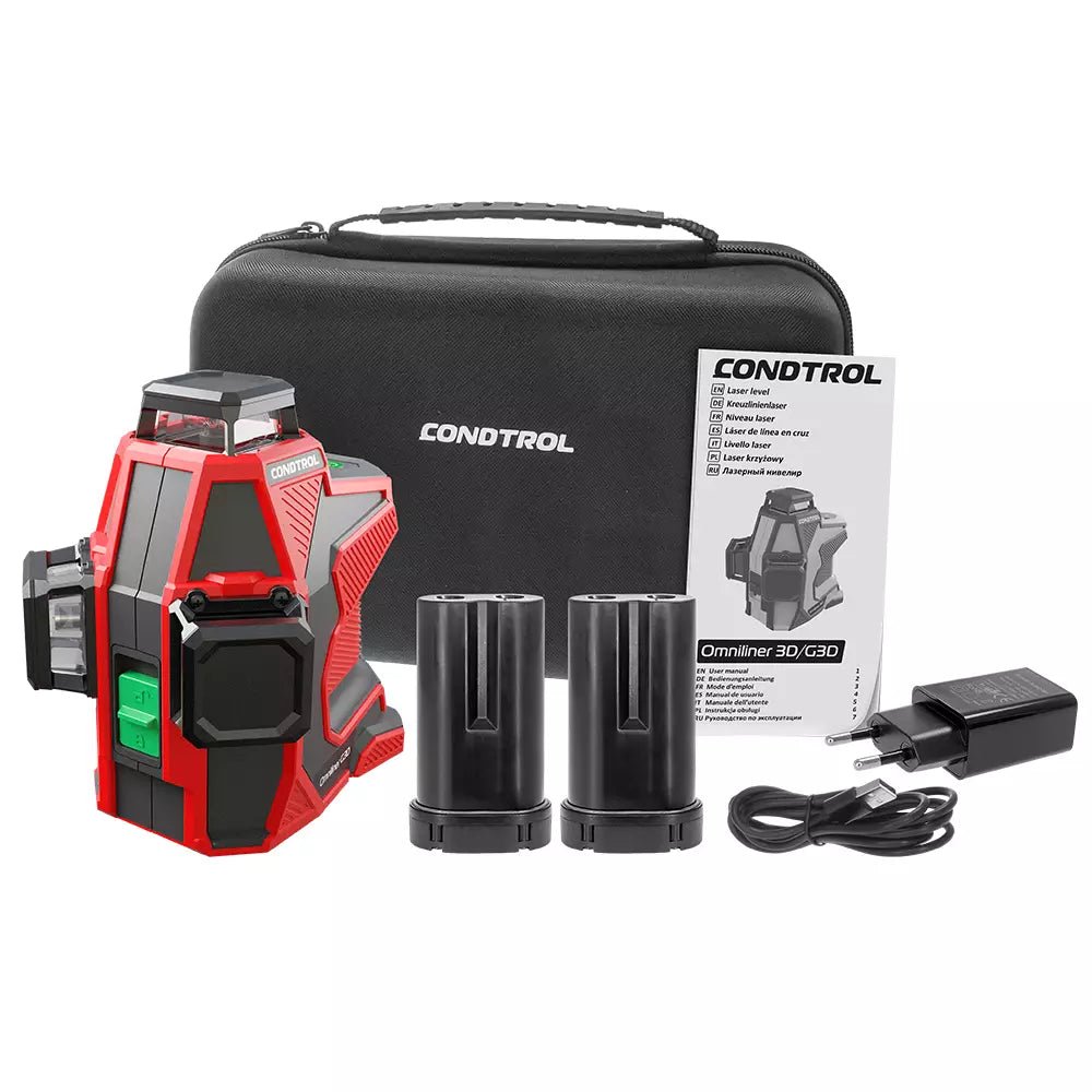 Kreuzlinienlaser Omniliner Grün 3D professionell Bluetooth Zubehör