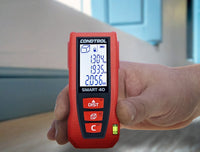 Display des CONDTROL Smart 40 Laser-Entfernungsmessers