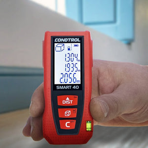 Display des CONDTROL Smart 40 Laser-Entfernungsmessers