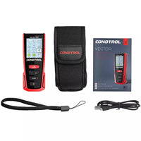 Hohe Auflösung des Displays des CONDTROL Vector 100