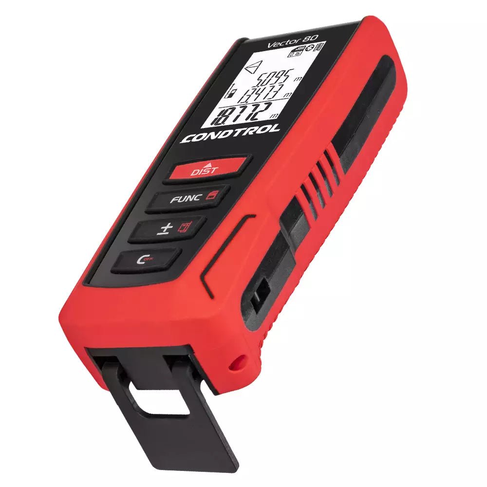 CONDTROL Vector 80 Laserentfernungsmesser mit Betriebsanleitung für einfache Bedienung und optimale Nutzung