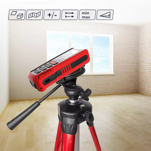Measuring from the tripod