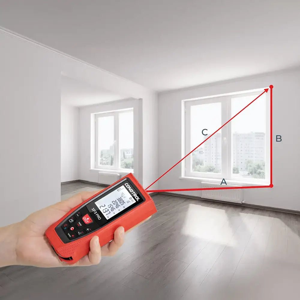 Laser-Entfernungsmesser CONDTROL XP3 Pro, Bluetooth Punkt-zu-Punkt Pythagoras