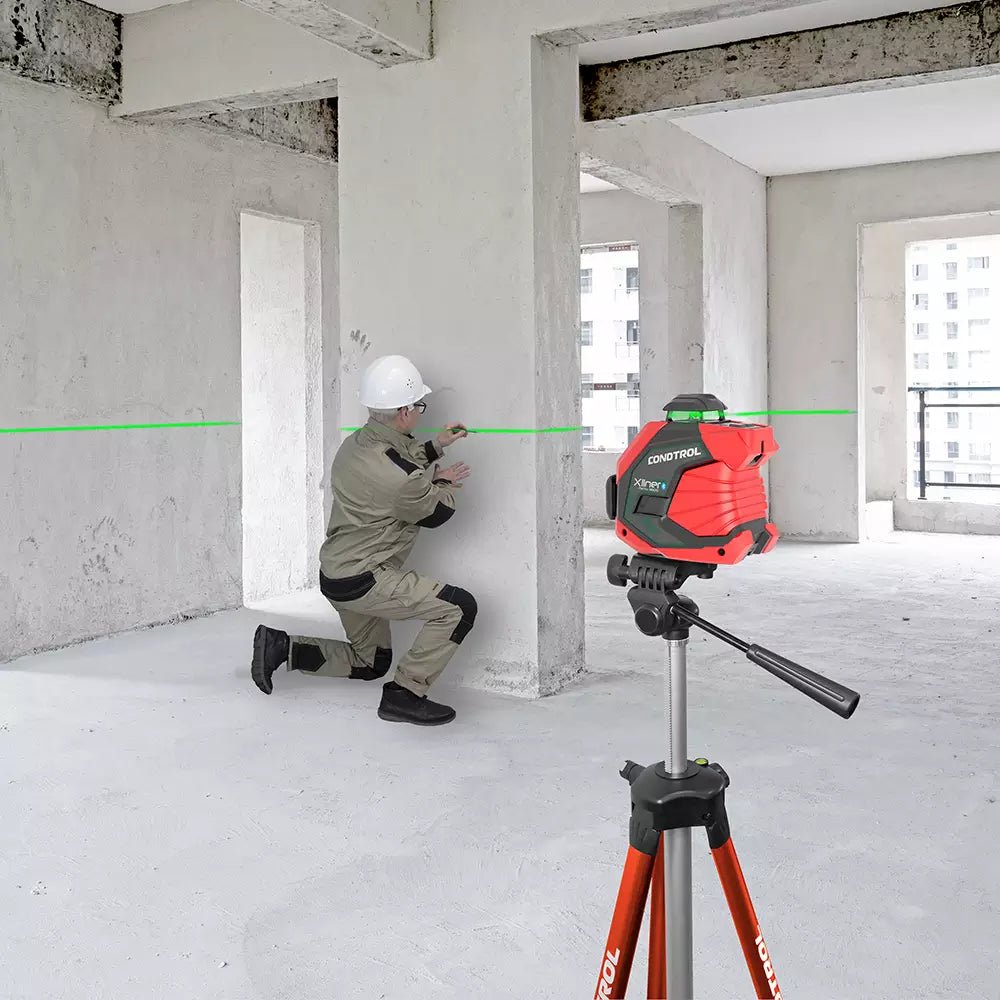 Horizontale und vertikale Laserlinien des Xliner Pento 360G