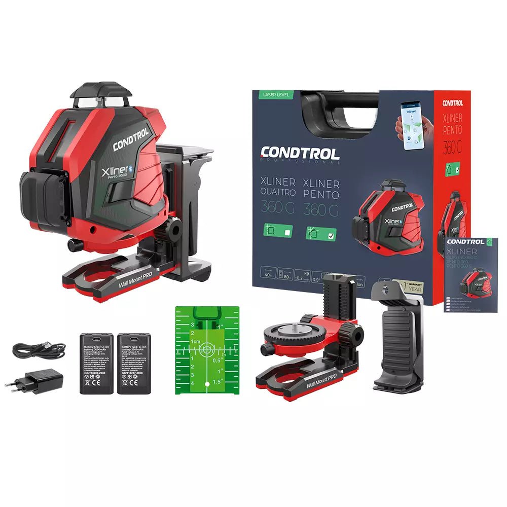 CONDTROL XLiner Pento 360G Kit mit Zubehör